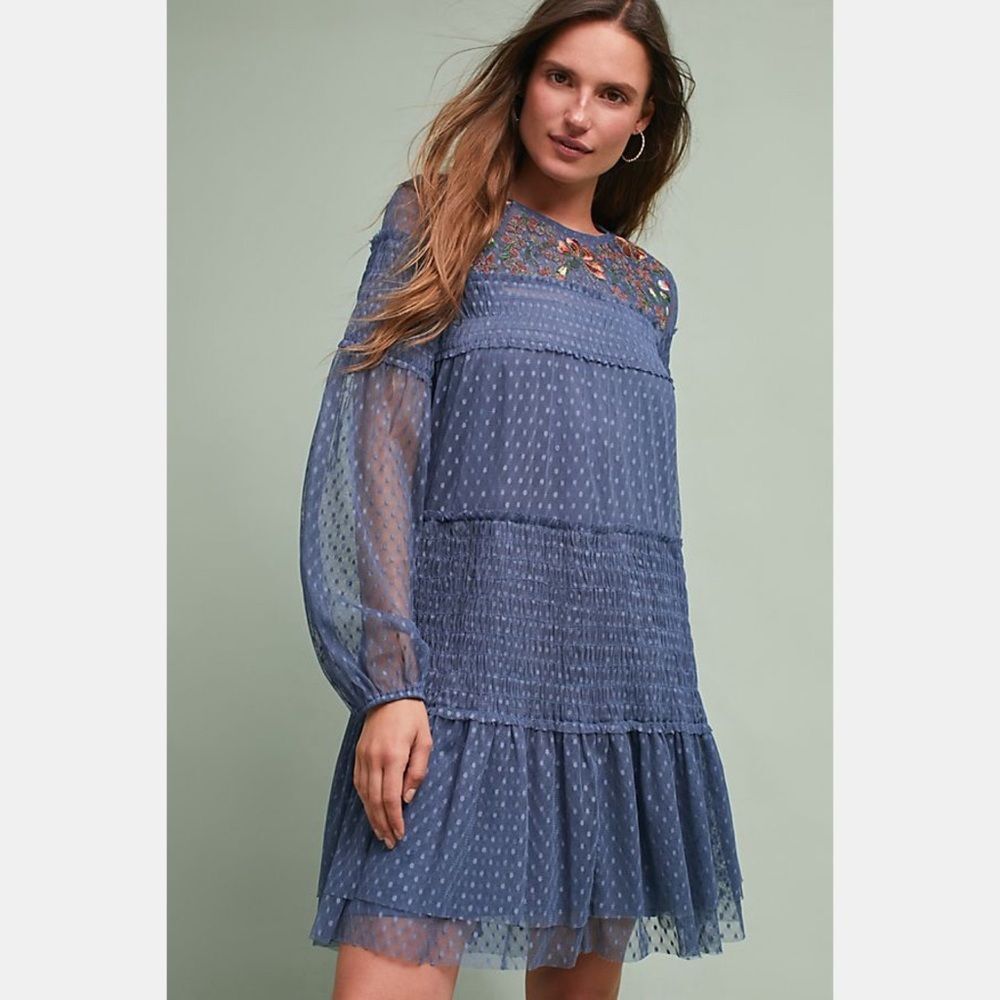 Anthropologie x Maeve Sarama Tunic Dress
